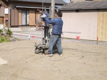 jibanI 地盤調査 家づくり