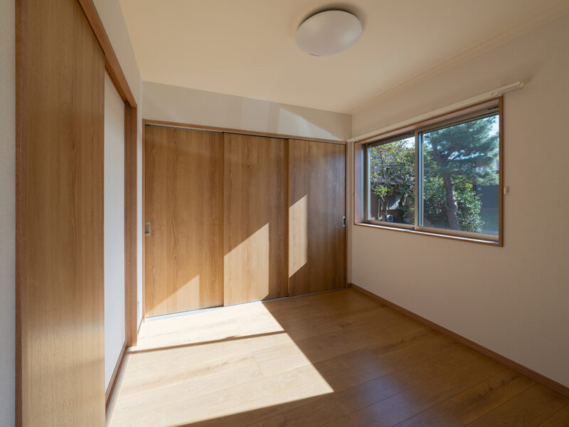 平屋の家寝室