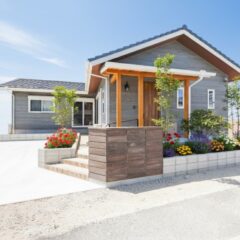 平屋のシンプルな外観